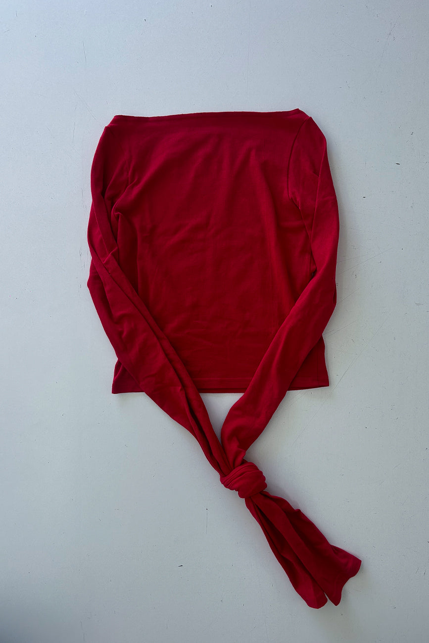 “CONTENTION” LONG SLEEVE TOP